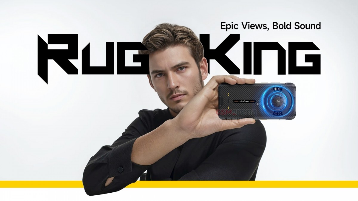 Here's the Ulefone RugKing with a 9,600 mAh battery, glare flashlight, and 126 dB speaker
