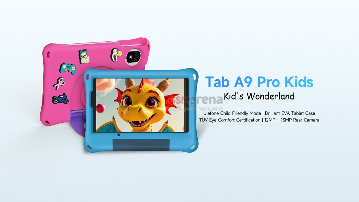 ULEFONE will soon launch Tab A9 PRO and TAB A9 Pro Kids tablet.