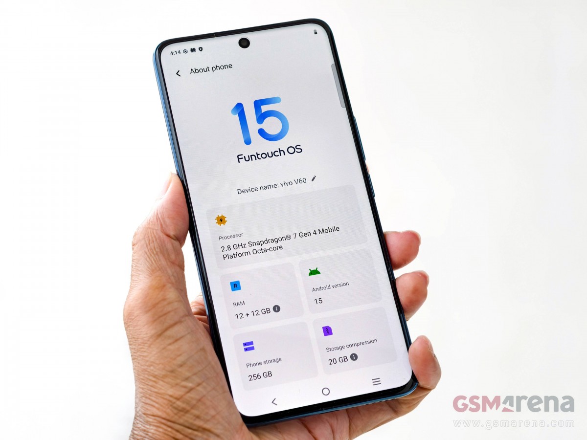 vivo V60 hands-on