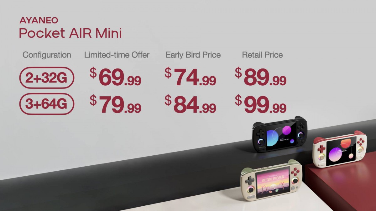 Ayaneo's new Android-based Pocket Air Mini retro gaming handheld has a 4:3 display