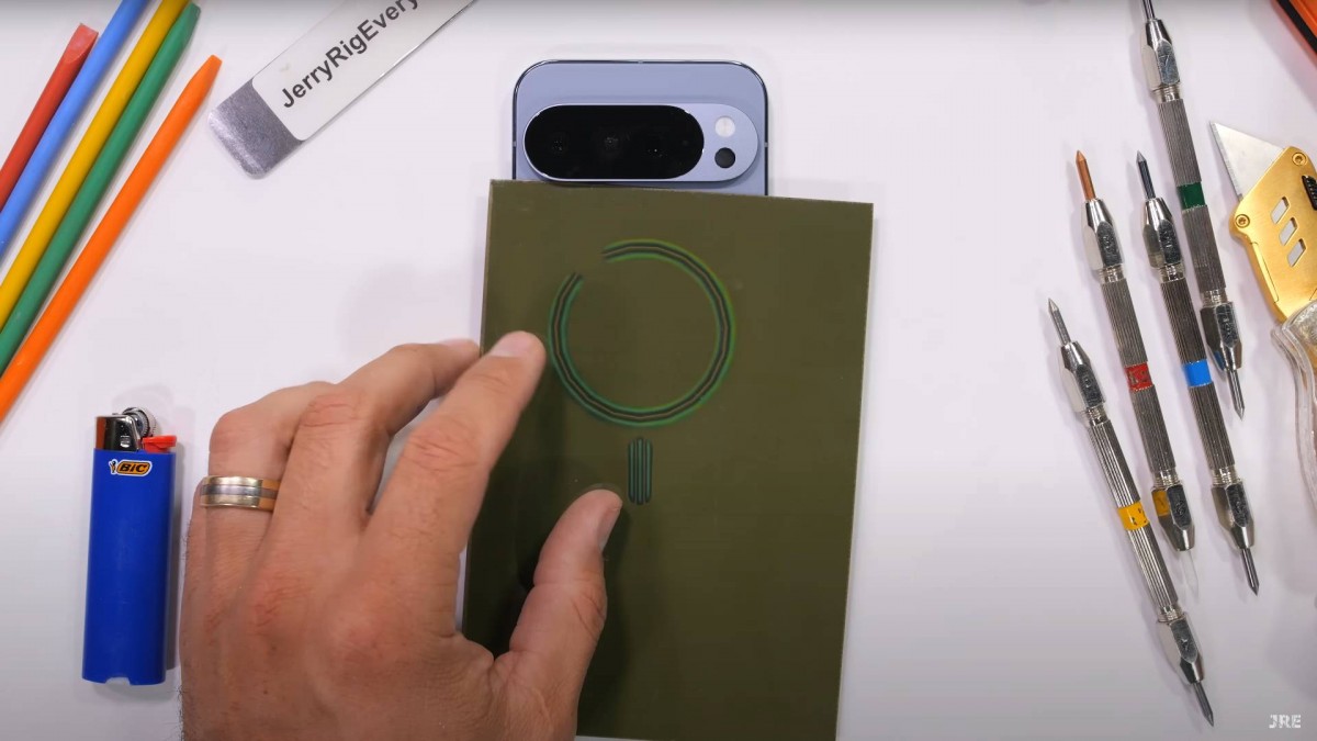 The Pixel 10 series has magnets in its back for proper Qi2 support