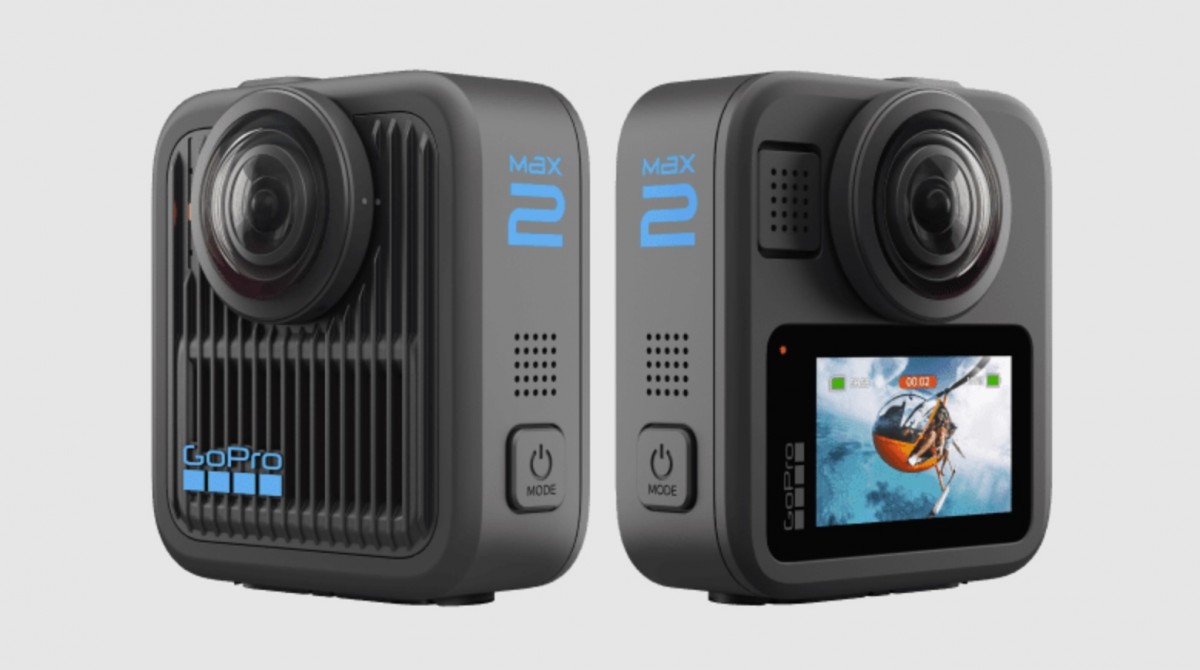 Gopro Max2 360 camera debut with 8K resolution and changed lens