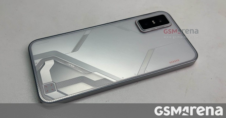 Here's our first look at the Infinix GT 30's Shadow Ash model launching globally next week