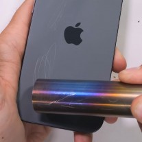 iPhone 17 back exposed to aluminum, titanium and copper
