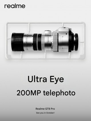 Realme GT 8 Pro is getting a 200MP telephoto camera and 2K display