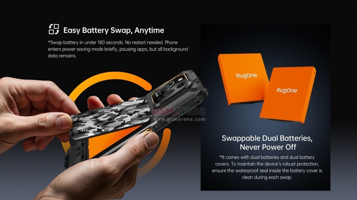 Ulefone-supported brand RugOne will debut at IFA with Xever 7 series rugged phones having 'swappable dual batteries' and eSIM support