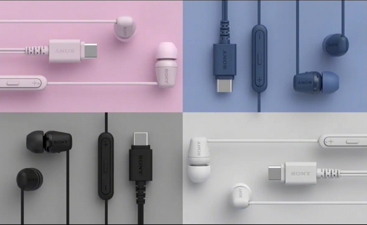 Sony IER-EX15C wired USB-C earphones announced