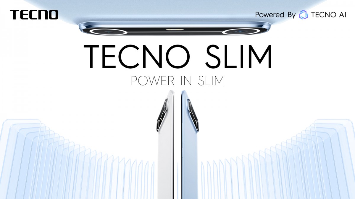 Techno Spark Slim and Pova Slim Slim and Present with Light Design