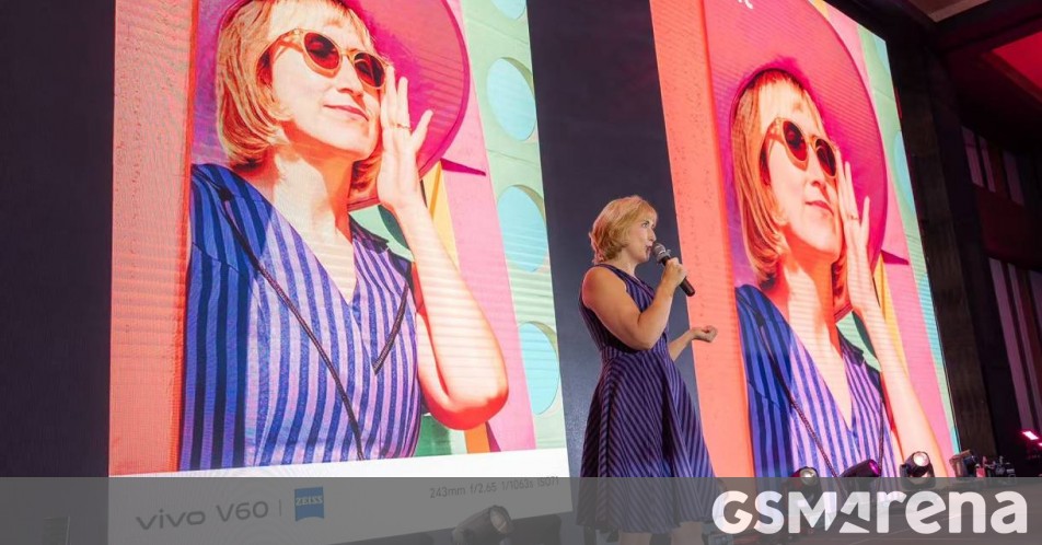 vivo taps popular photographer to show off the portrait skills of the vivo V60