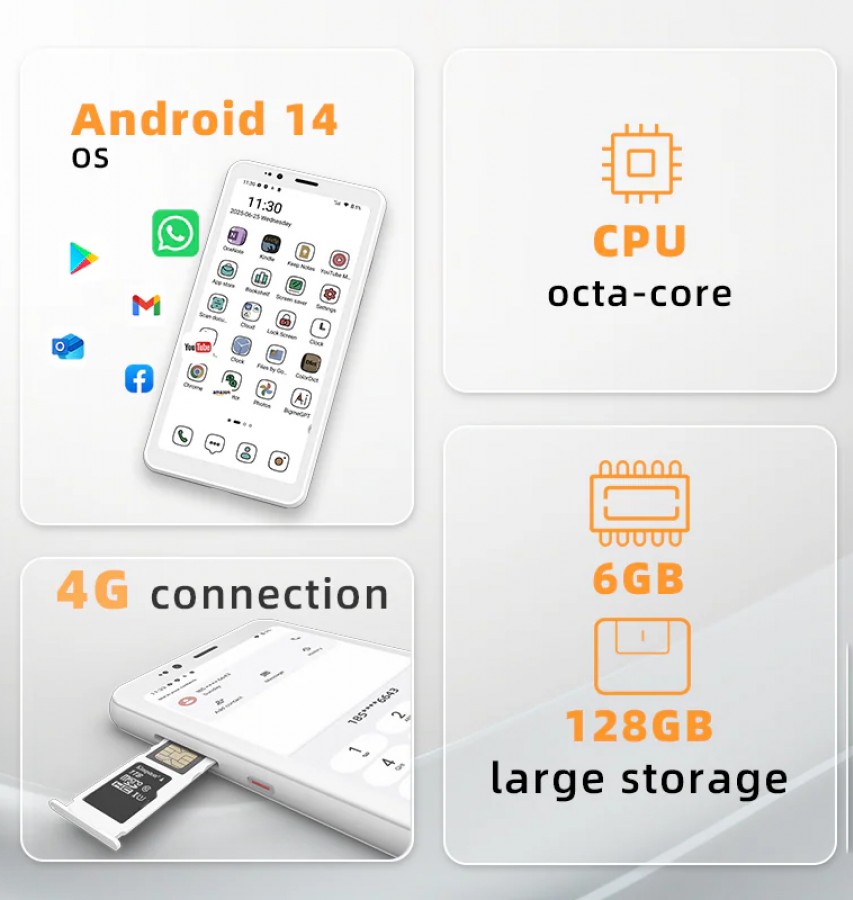 Bigme HiBreak color スマホ　カラーE-ink Bigme color E ink smartphone Hibreak – Bigme Official Store