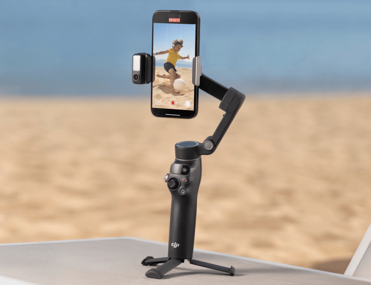 DJI announced Osmo Mobile 8 with 360-degree panning, improved tracking