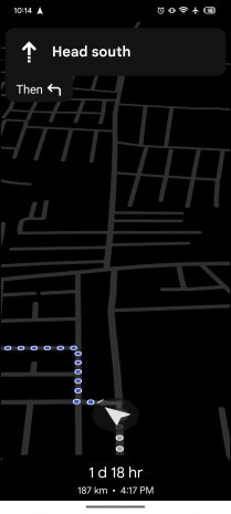 The next Google Maps power saving mode