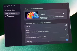 Display settings