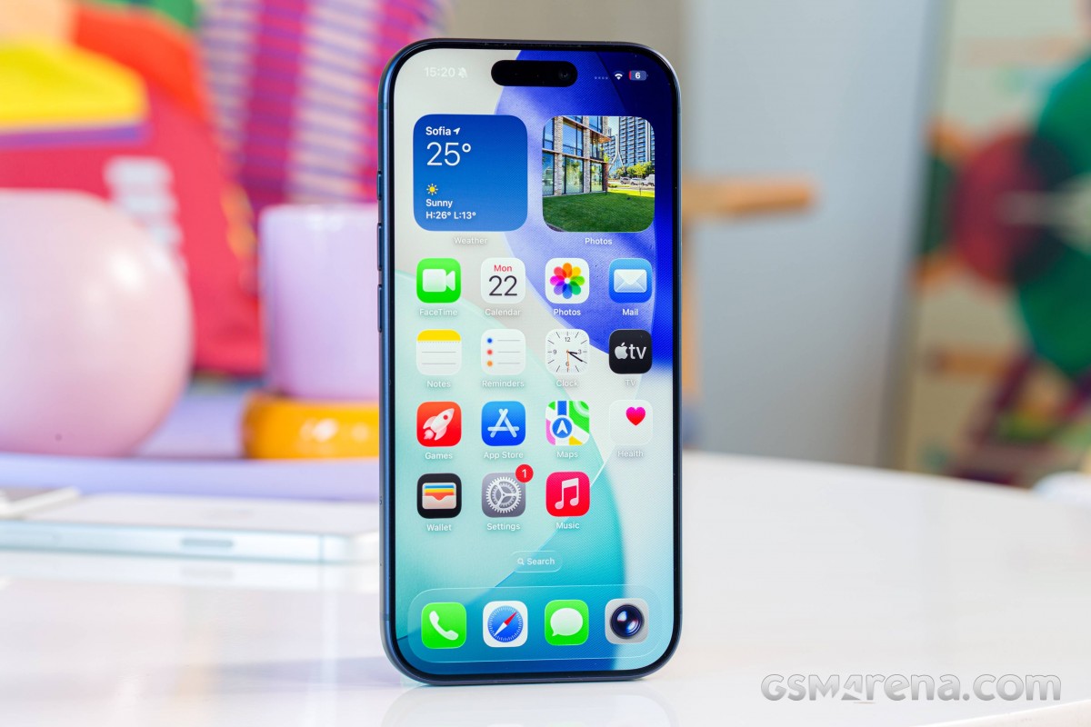 iPhone 17 Pro running iOS 26