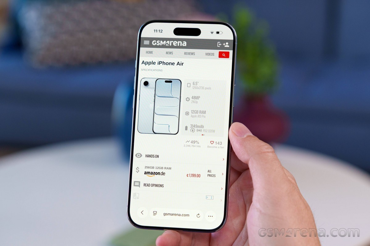 Our iphone air video review is out
