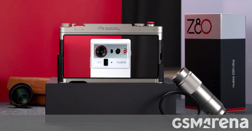Nubia Z80 Ultra's Photography kit revealed ahead of launch