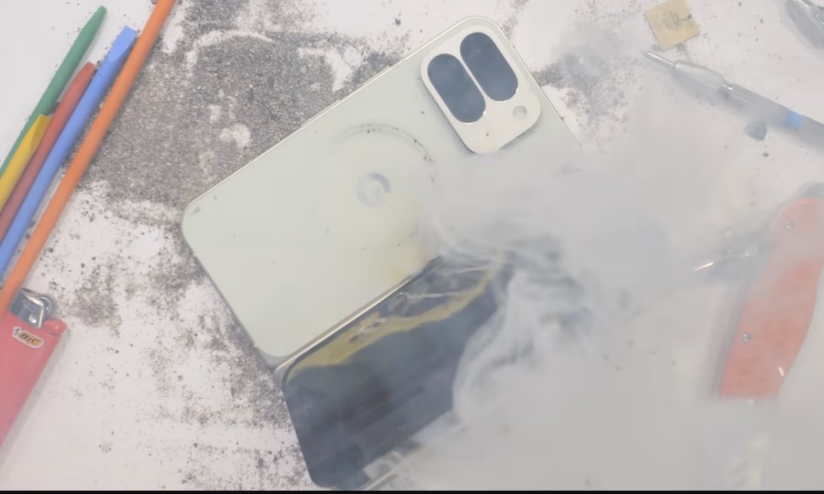 Google Pixel 10 Pro Fold battery explodes during extreme durability test