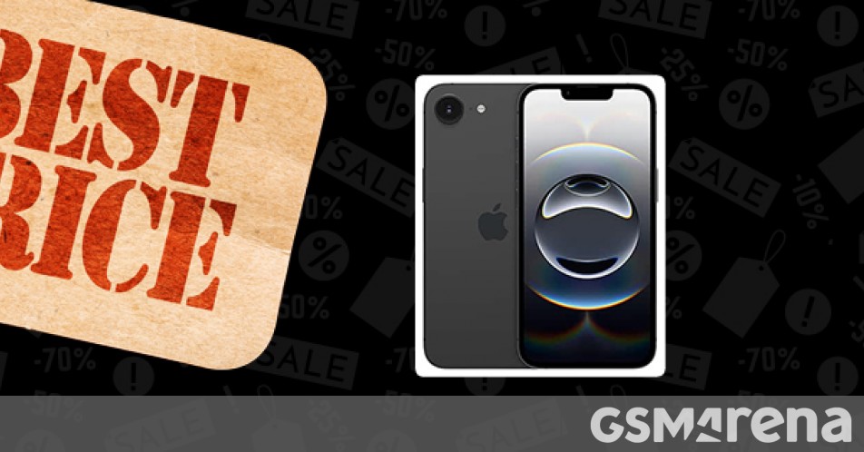 iPhone 16e drops to 569/494 for Prime Big Deal Days
