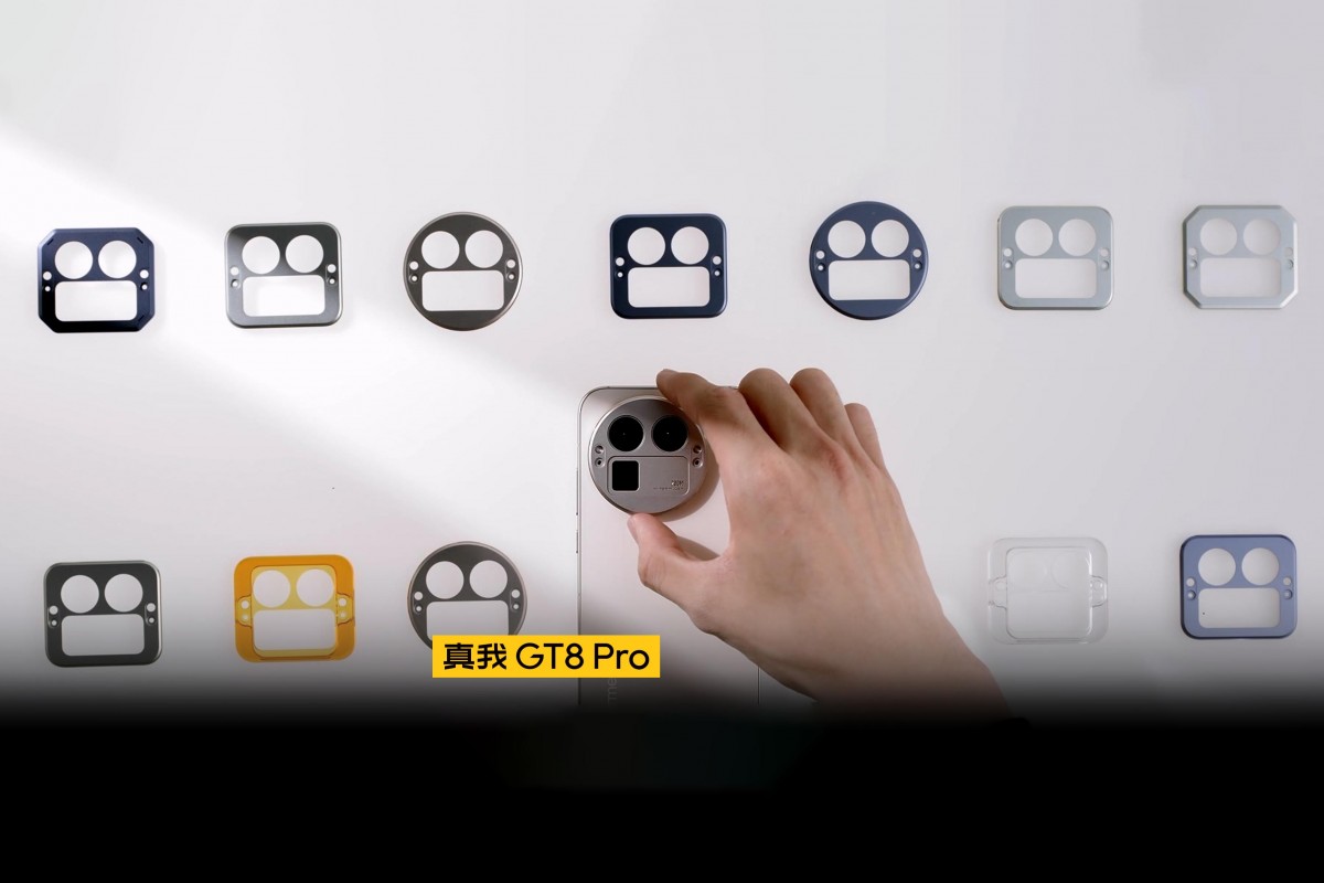 Realme GT 8 Pro ve değiştirilebilir kamera gövdesine göz atın
