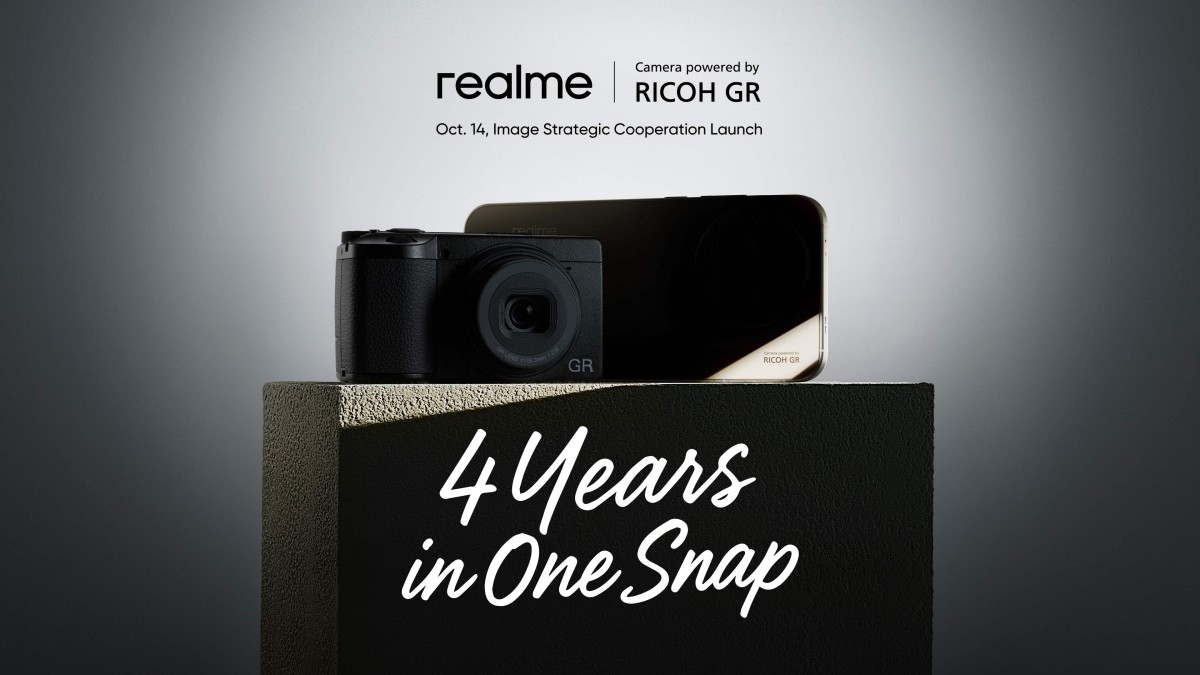 Ricoh will power the imaging of the Realme GT8 Pro