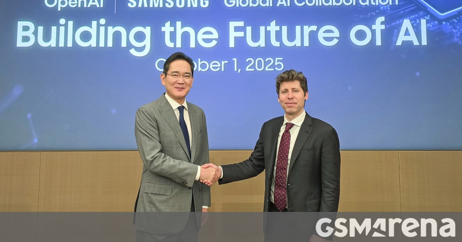 Samsung partners up with OpenAI to "accelerate advancements in global AI infrastructure"