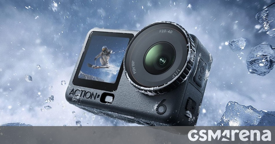 The DJI Osmo Action 6 is here with variable aperture and a 1/1.1" type sensor