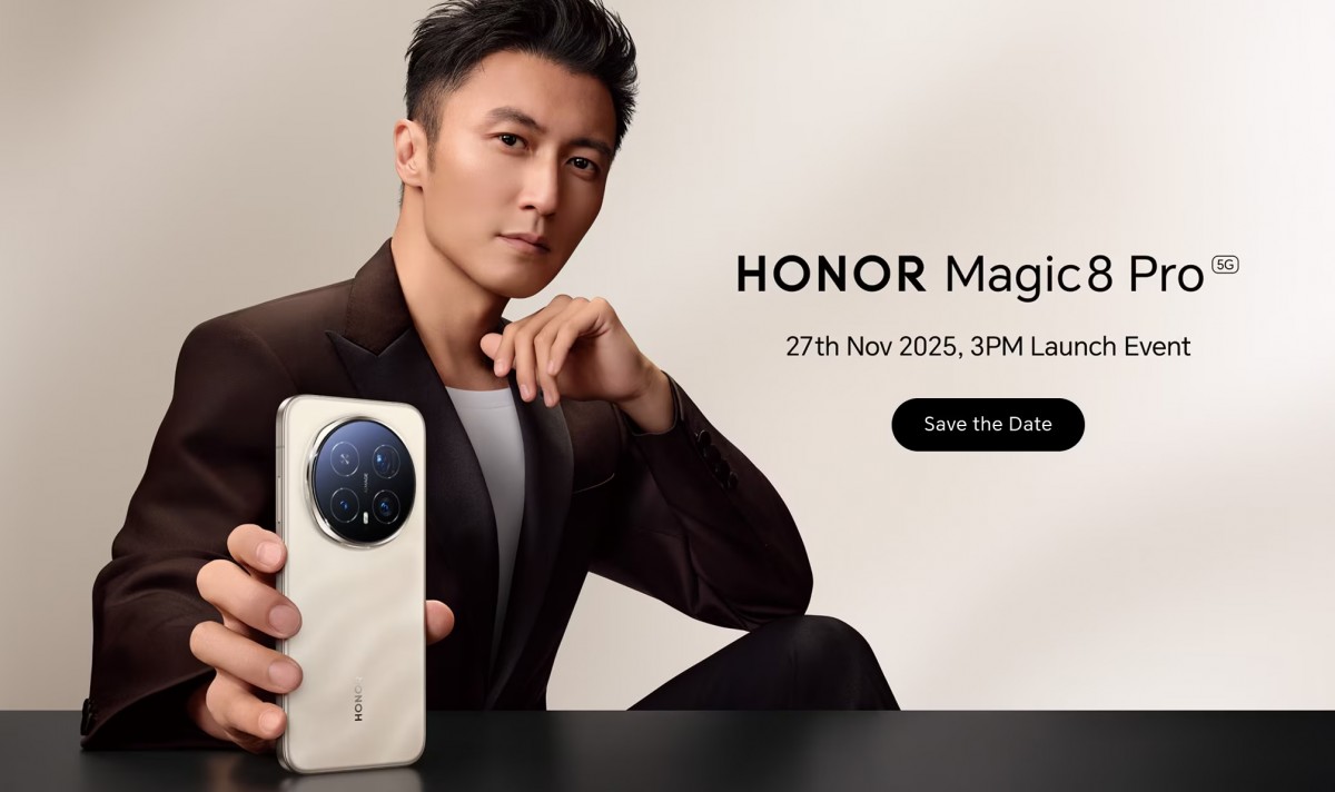 Honor Magic8 Pro to launch globally on November 27