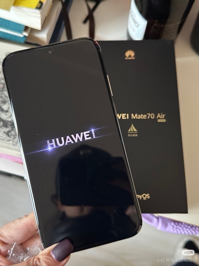 Huawei Mate 70 Air poses for the camera - GSMArena.com news