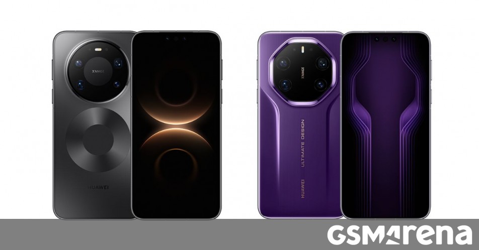 Huawei Mate 80 Pro Max and Mate 80 RS with dual telephoto cameras