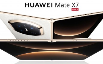 Huawei Mate X7 design and colors revealed ahead of launch