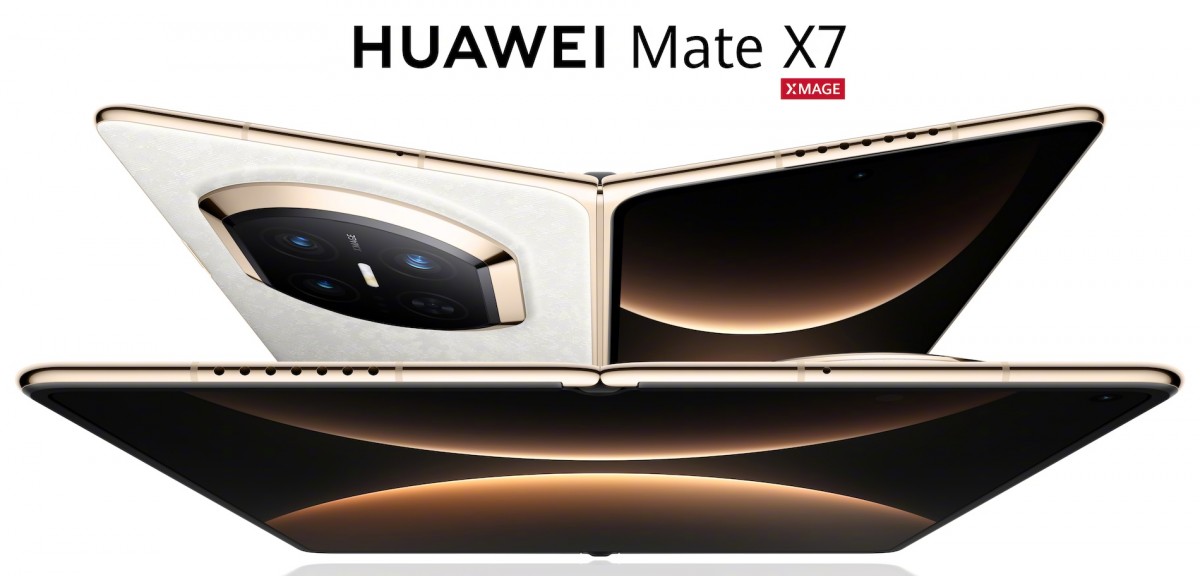 Infinium tech | Graphics designing company Huawei Mate X7 design and colors revealed ahead of launch
