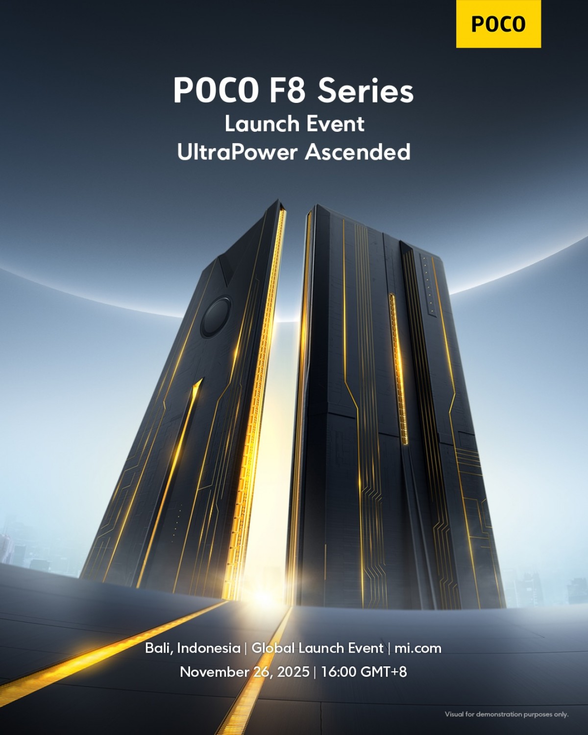 Infinium tech | Graphics designing company Poco F8 series to debut globally on November 26