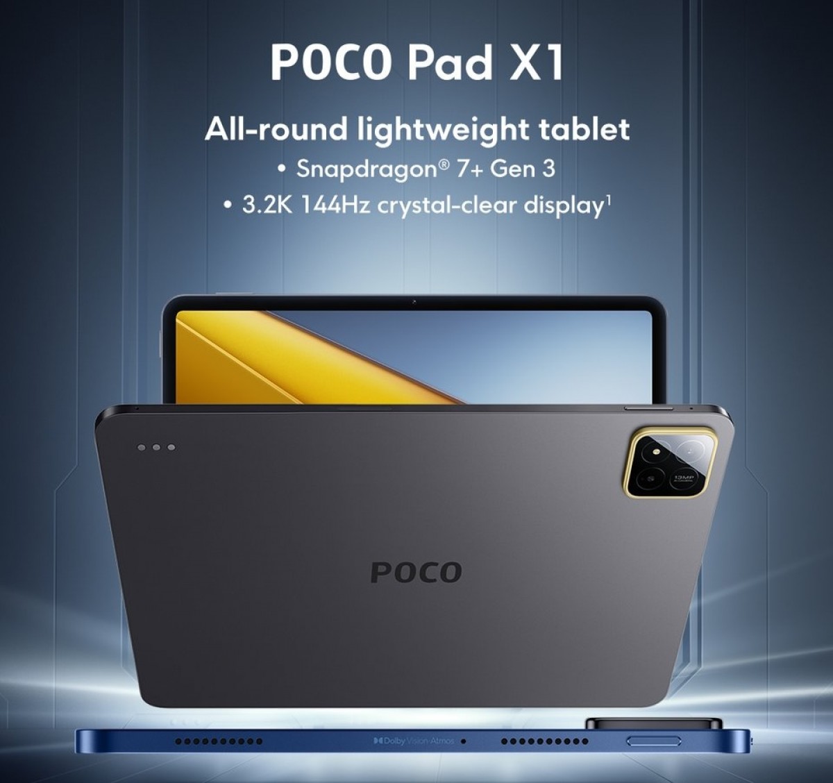 Infinium tech | Graphics designing company Poco Pad X1 will debut with the F8 series