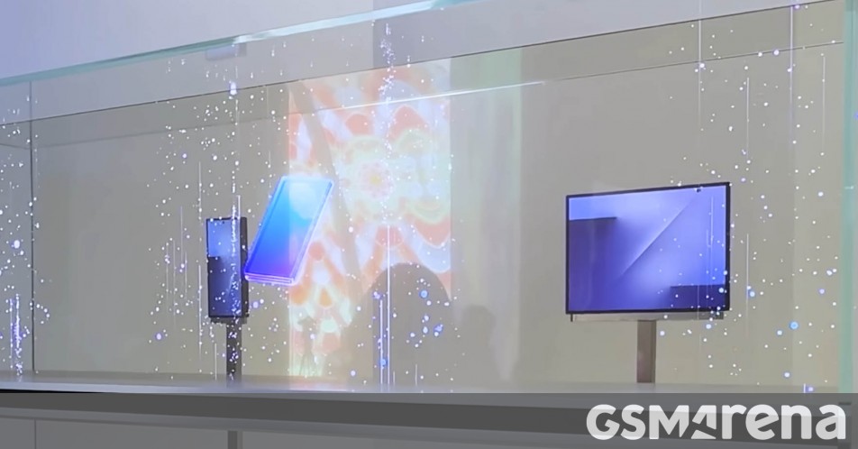 Samsung's tri-fold shown up close in new video footage