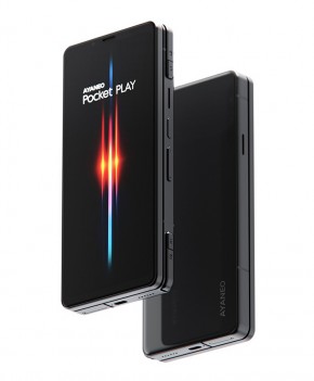 Infinium tech | Graphics designing company Ayaneo Pocket Play in black and white