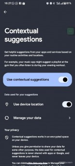 Google's upcoming Contextual Suggestions