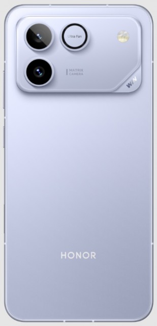 Honor Win in White and Blue with dual-rear cameras