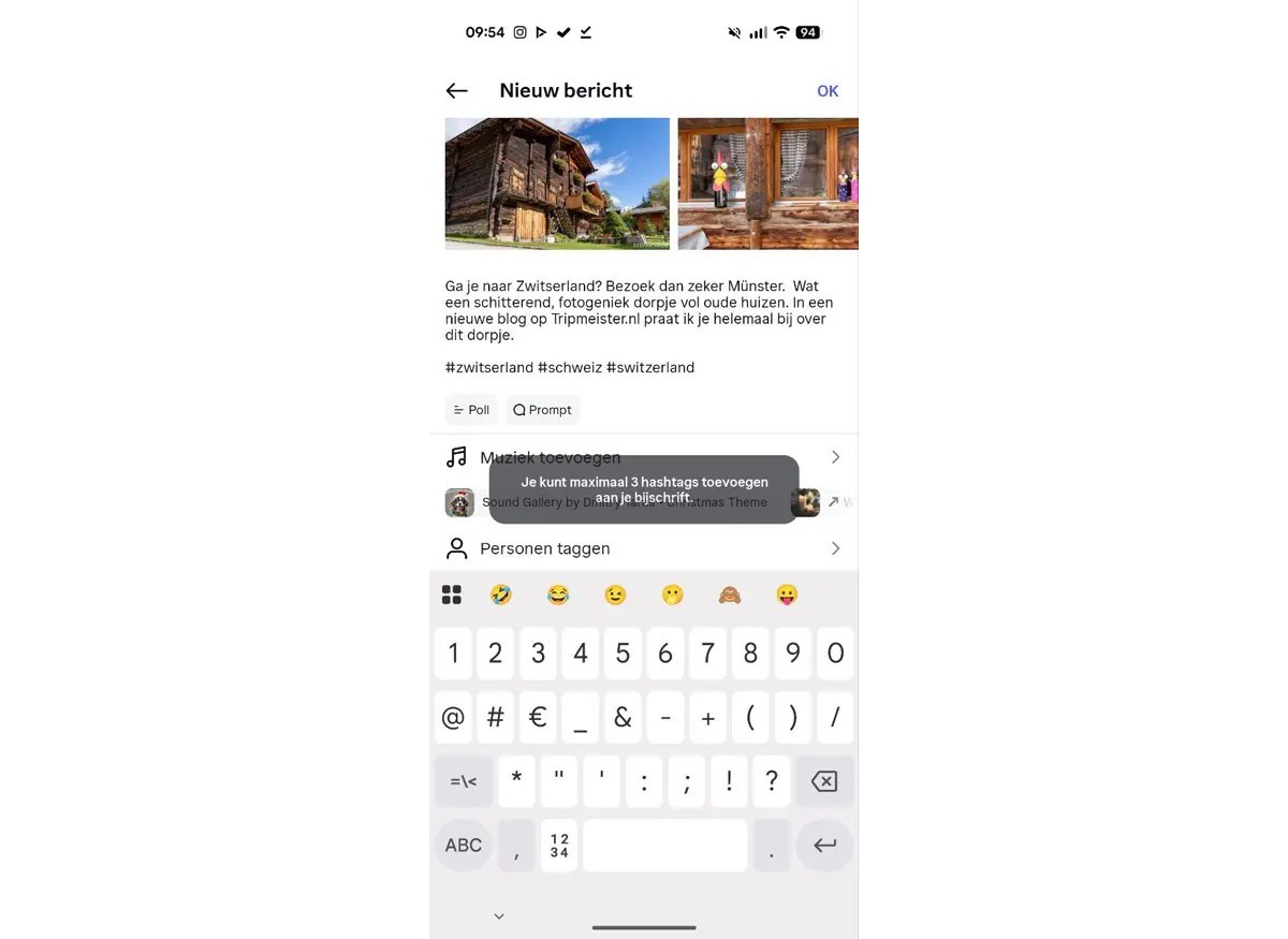 Instagram may be preparing a limit of three hashtags per post Mobile Gyan