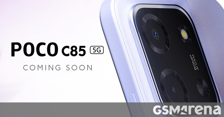 Poco C85 5G is on its way, official teaser campaign starts