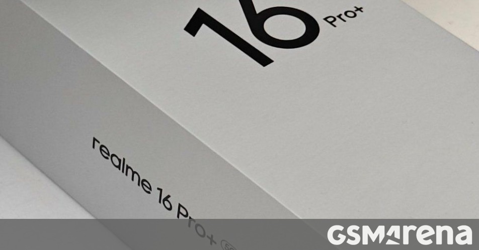 Realme 16 Pro+ box leaks, periscope telephoto camera rumored again