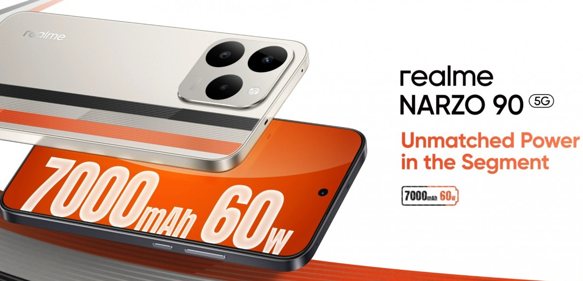 Infinium tech | Graphics designing company Realme Narzo 90 and Narzo 90x come with 7,000 mAh battery and 60W charging