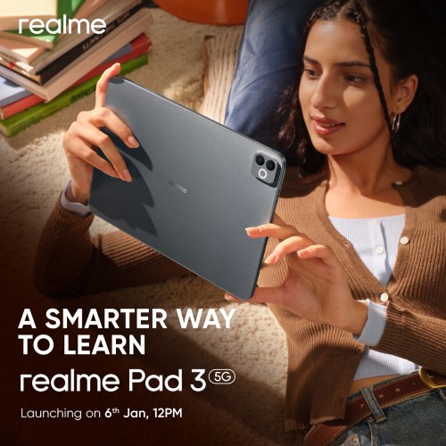 Realme Pad 3's features, design, and launch date revealed
