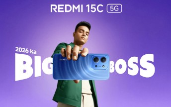 Redmi 15C 5G launched in India with Dimensity 6300 and 6000mAh battery