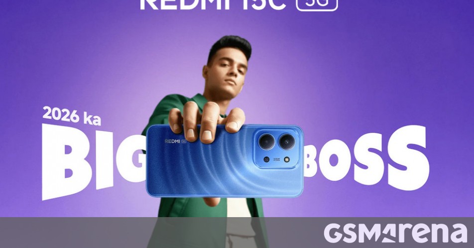 Redmi 15C 5G launched in India with Dimensity 6300 and 6000mAh battery