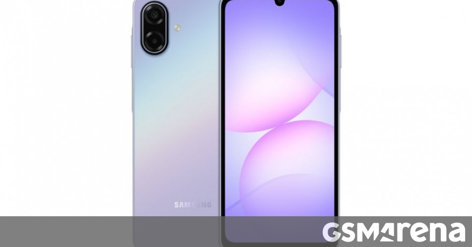 Galaxy A07 5G debuts with 6,000mAh battery, 120Hz display