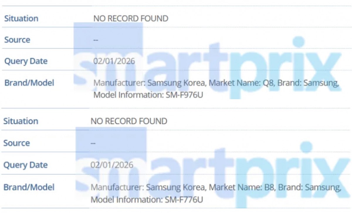 Infinium tech | Graphics designing company Samsung Galaxy Z Fold8, Z Flip8 and a new third model spotted on IMEI database