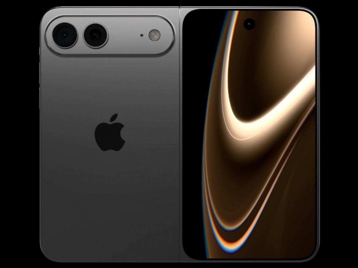 Render konsep iPhone Fold dan iPhone 18 Pro Max