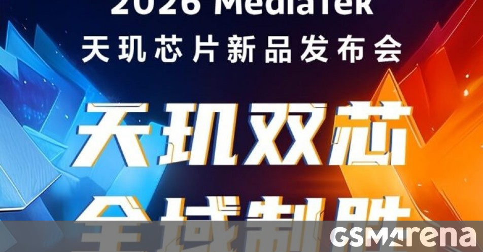 MediaTek is unveiling two new chipsets on January 15, Dimensity 8500 is one of them
