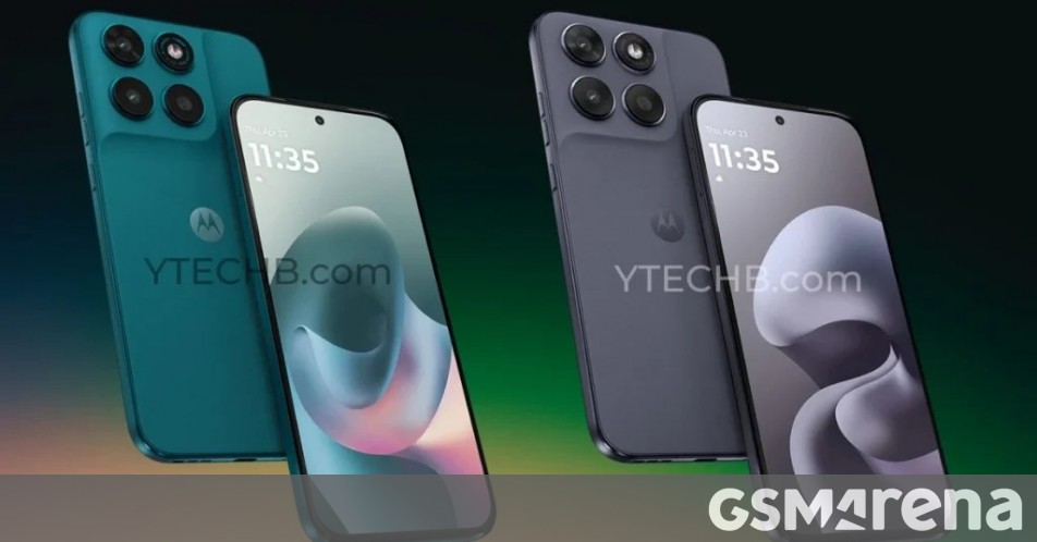 More Moto G77 and Moto G67 renders leak, showing all colors