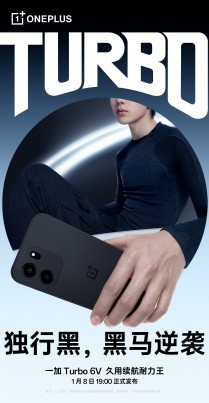 OnePlus Turbo 6V colors